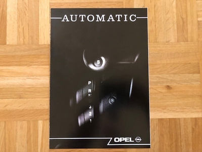 Esite Opel Automatic 1990. Vectra, Omega, Senator