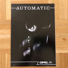 Esite Opel Automatic 1990. Vectra, Omega, Senator - pikkukuva 1