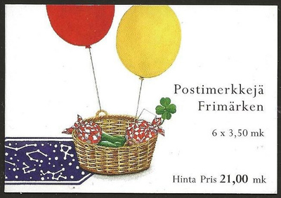 Postimerkkivihko V49 (2000) Ystävyydellä avaruus