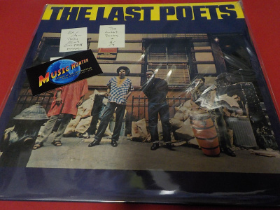THE LAST POETS - S/T EX/M- LP