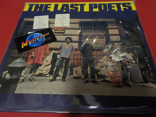 THE LAST POETS - S/T EX/M- LP