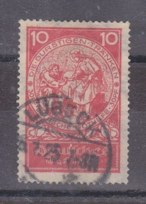 Saksa 1924 LaPe 348 leimattuna (2)
