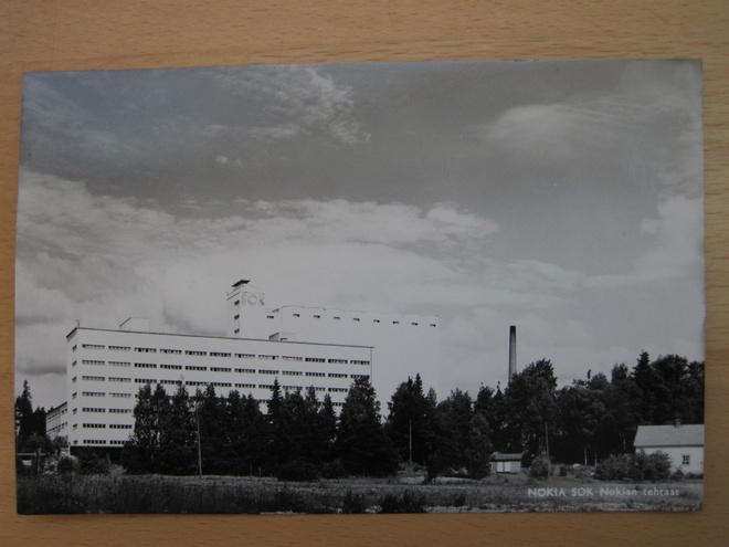 VANHA Postikortti Nokia 1950-l Alkup. Mallikappale