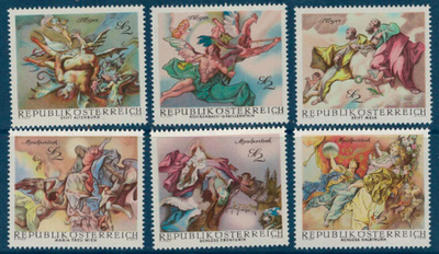 Itävalta Mi 1278-83 ++