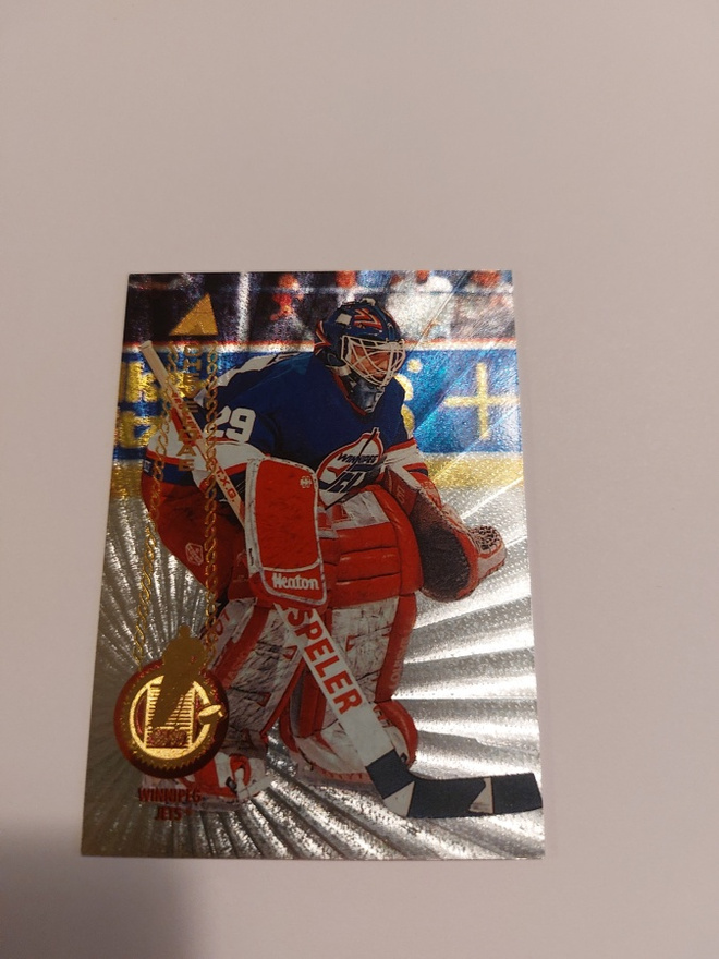 1994-95 Pinnacle Rink Collection #130 Tim Cheveldae