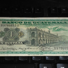 Guatemala 1 Quetzal 1972 P52 VF- - pikkukuva 1