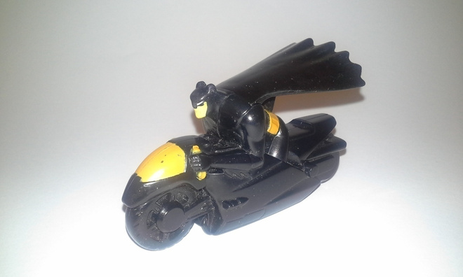 Batman McDonald's DC Comics moottoripyöräfiguuri 10 cm