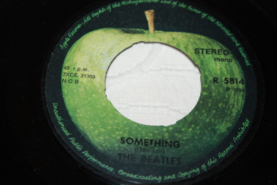 The Beatles - Something / Come together single