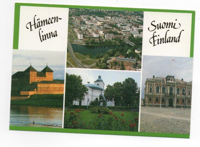 HÄMEENLINNA: kirkko, linna, raatihuone ym