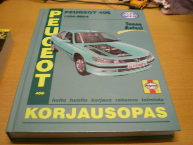 Peugeot 406 1996-2004 korjausopas