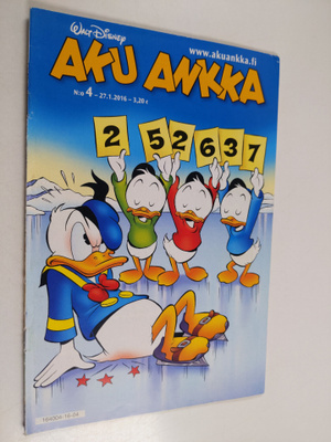 Aku Ankka N:o 4/2016