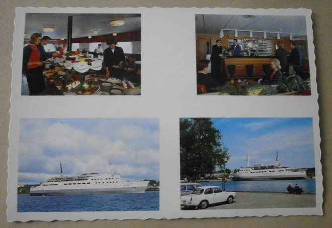 Silja Line, m/s Scandia ja m/s Nordia, monikuvapk,  ei p.