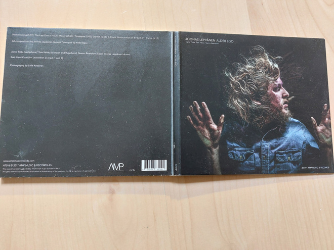JOONAS LEPPÄNEN – ALDER EGO orig. FIN  2017  CD AMP ATO 16
