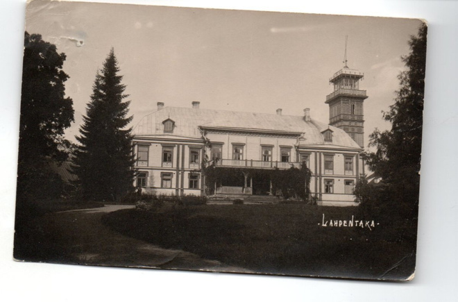 Hattula / Tyrväntö:  Lahdentaan kartano /Lepokoti