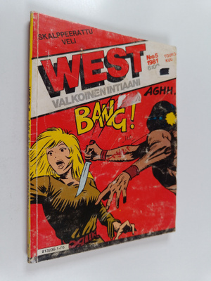 West - Valkoinen intiaani n:o 5/1981 : Skalppeerattu veli