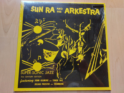 SUN RA  – SUPER-SONIC SOUNDS  orig. EU 2015   LP  REM