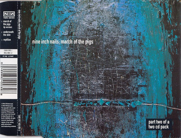 Nine Inch Nails - March Of The Pigs (CD) VG++!!