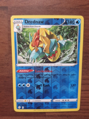 Pokemon Drednaw 027/072 Reverse holo Rare