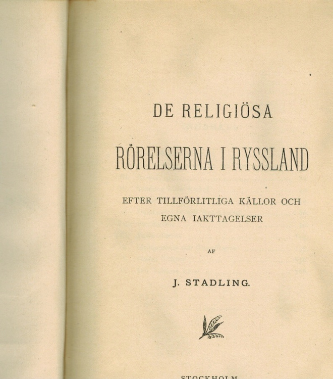 De religiösa rörelserna i Ryssland (1891)