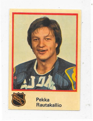 1982 Semic MM #161 Pekka Rautakallio , Suomi & Ässät