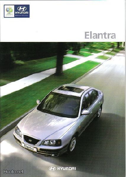 Hyundai Elantra -esite, 2004