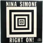 NINA SIMONE - RIGHT ON - LP - pikkukuva 1