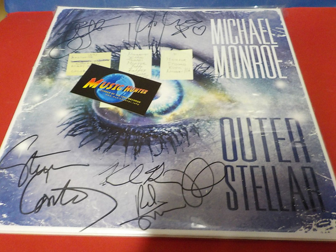 MICHAEL MONROE - OUTER STELLAR LP KOKO BÄNDIN NIMMAREILLA