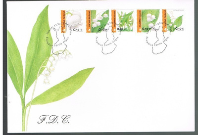 2002  Kukkia 0,10e kielo