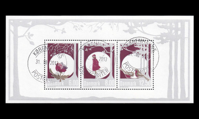 Tanska 1755-7BL53 o Joulu talvitunnelmia (2013)