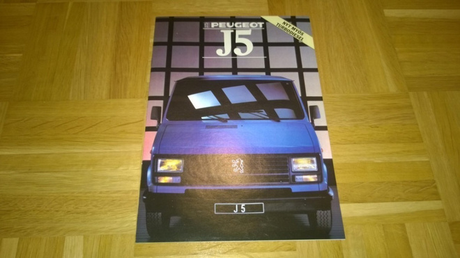 Esite Peugeot J5, 1988
