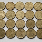 10 penniä, kaikki vuodet 1963-1982, 20 kolikkoa. Circ - pikkukuva 2