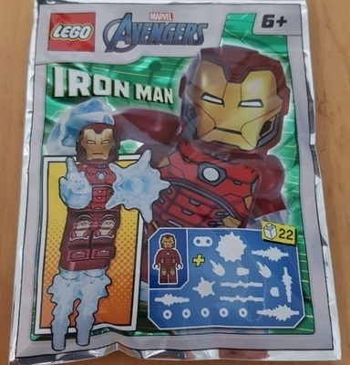 Lego Figuuri -  IRON MAN  ( Super Heroes )