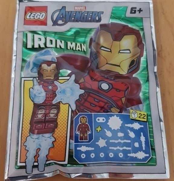 Lego Figuuri -  IRON MAN  ( Super Heroes )
