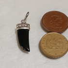 Hopea Onyksi hammas 925 Charm Club - pikkukuva 2