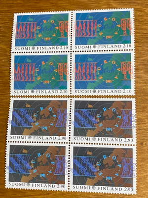 EUROPA 1991 PARI NELIÖT**