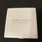 Georg Jensen 2001 harvinaisempi valkokullattu joulutähti - pikkukuva 2