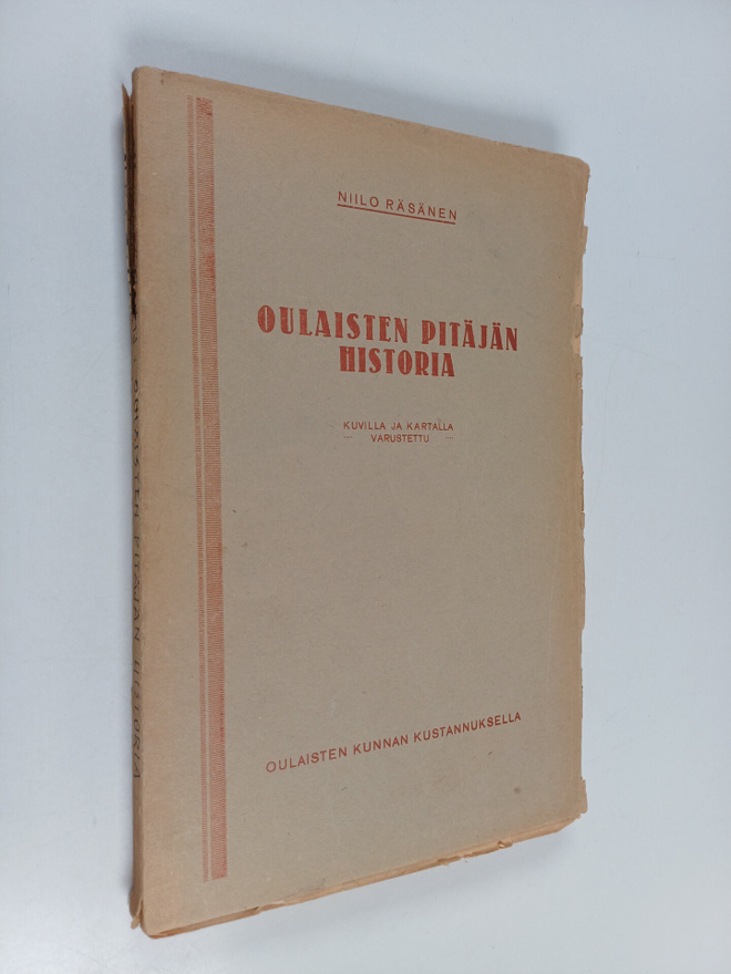 Niilo Räsänen : Oulaisten pitäjän historia