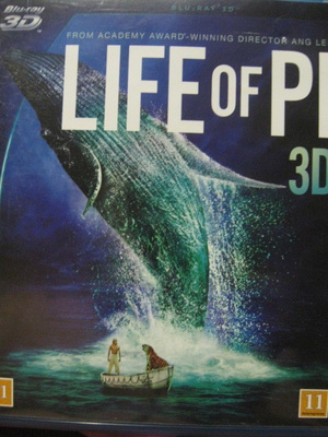 LIFE OF PI/ PIIN ELÄMÄ  3D BLU-RAY