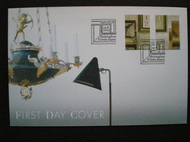 FDC Antiikkia 1. lk 24.8.2007 - LaPe 1852-1853