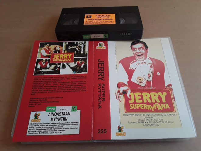 Jerry superkyttänä - SFX VHS (Omaxi & VTC Video)