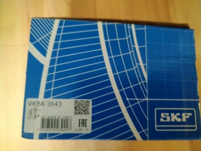 Audi, Seat, Skoda, VW Pyörännapa SKF 3643