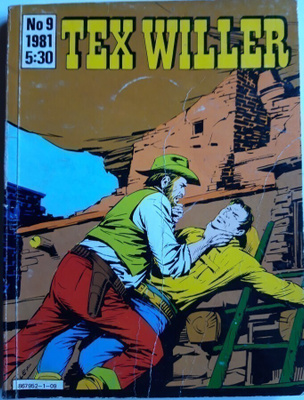 Tex Willer 9/1981: Kuoleman kauppiaat