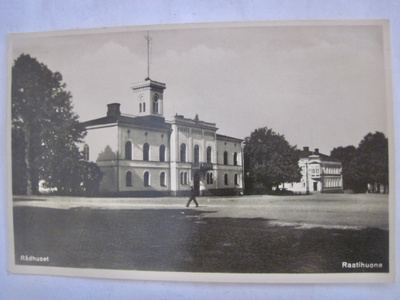 VANHA Postikortti Loviisa 1935