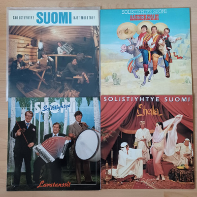 Solistiyhtye Suomi 4 × Lp