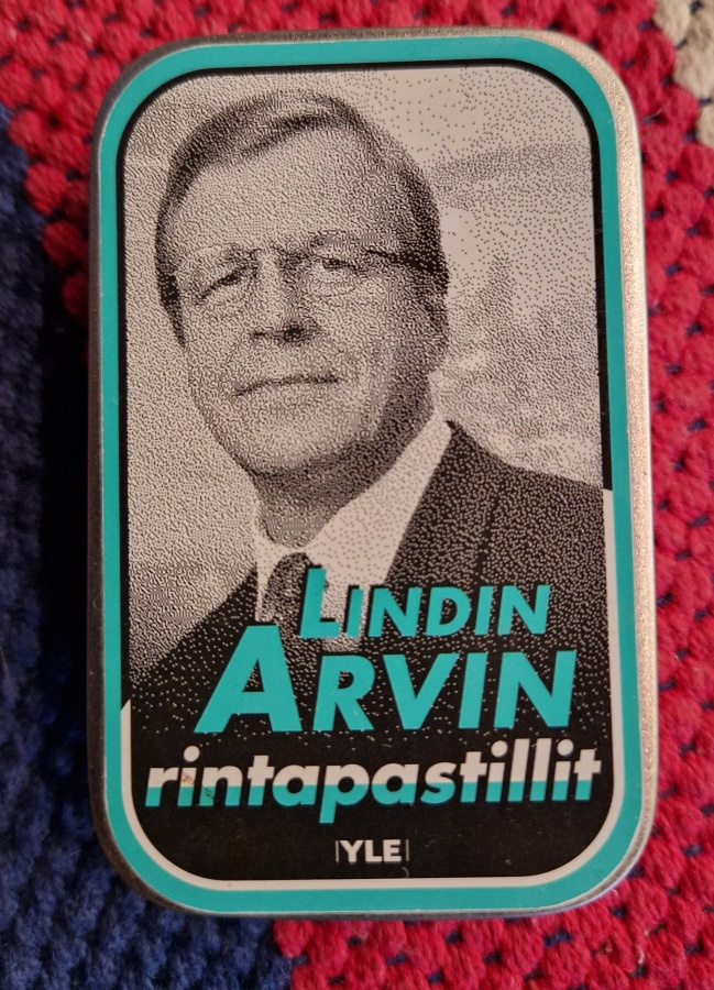 Arvi Lind rintapastillit metallipurkki