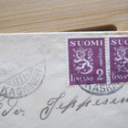 Kuori Kaskisesta Tanskaan 1932 x malli 30 2 mk violetit merk - pikkukuva 2