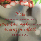 KESÄINEN POSTIKORTTI.      kulkematon. - pikkukuva 3
