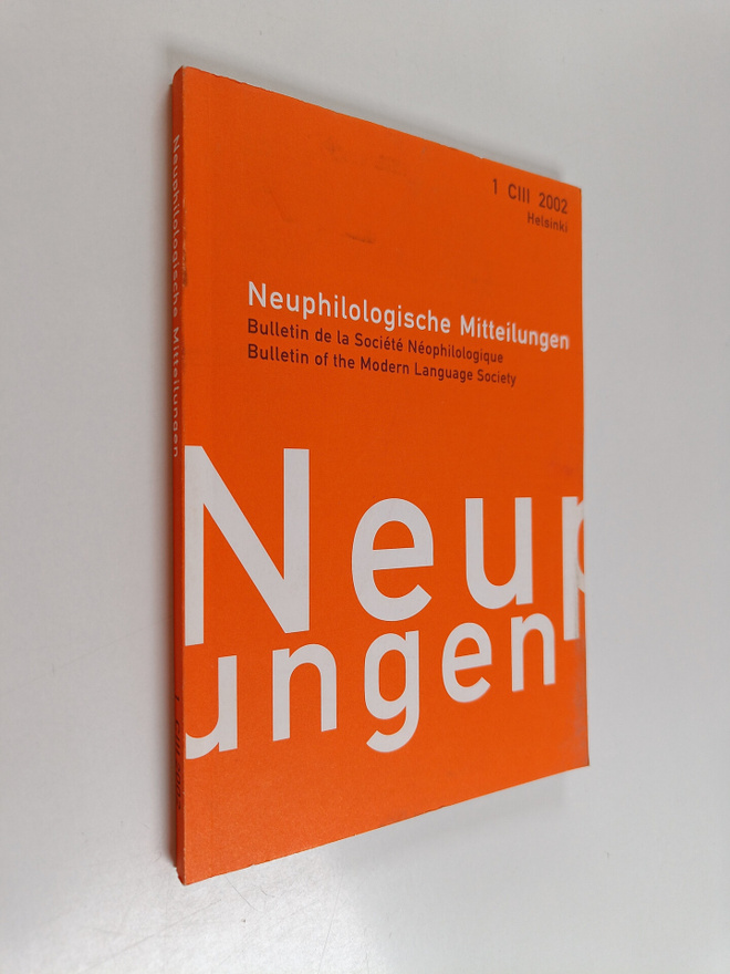 Neuphilologische Mitteilungen