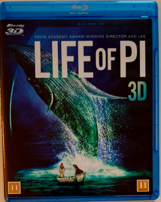 PIIN ELÄMÄ / LIFE OF PI 3D BLU-RAY