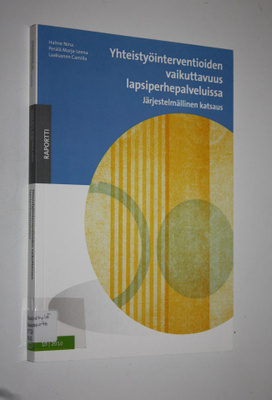 Nina ym. Halme : Yhteistyöinterventioiden vaikuttavuus la...